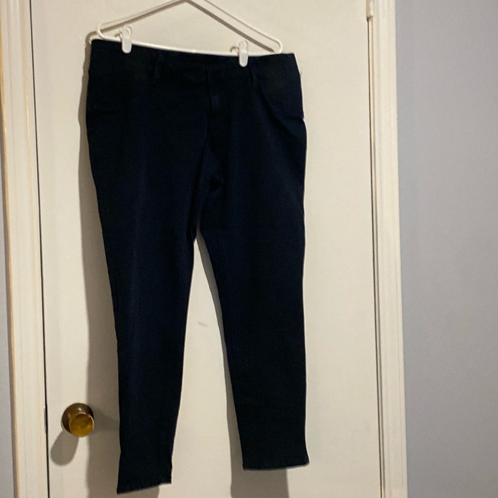 Maternity pants black stretchy